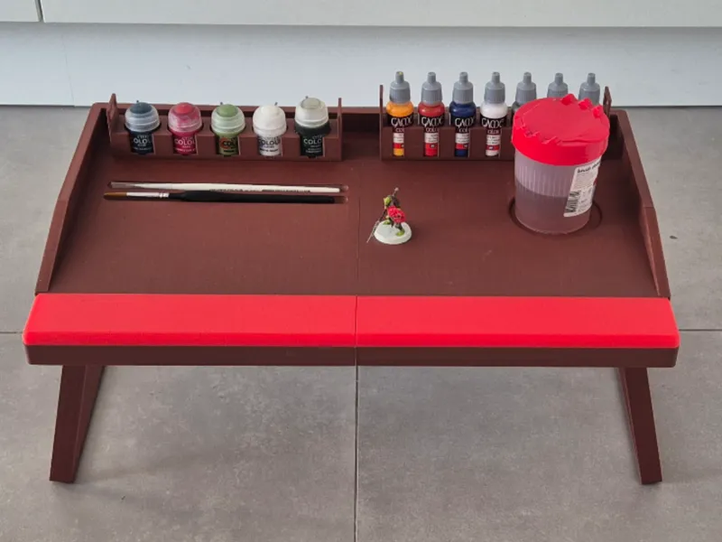 Mobile painting table (tabletop)