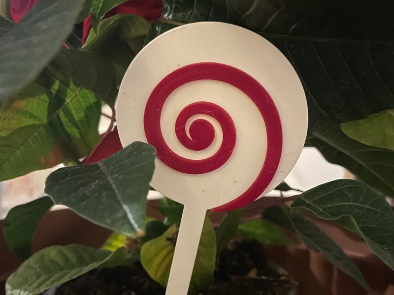 Christmas Lollipop Pick