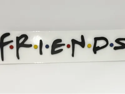 Friends Logo - Free Form