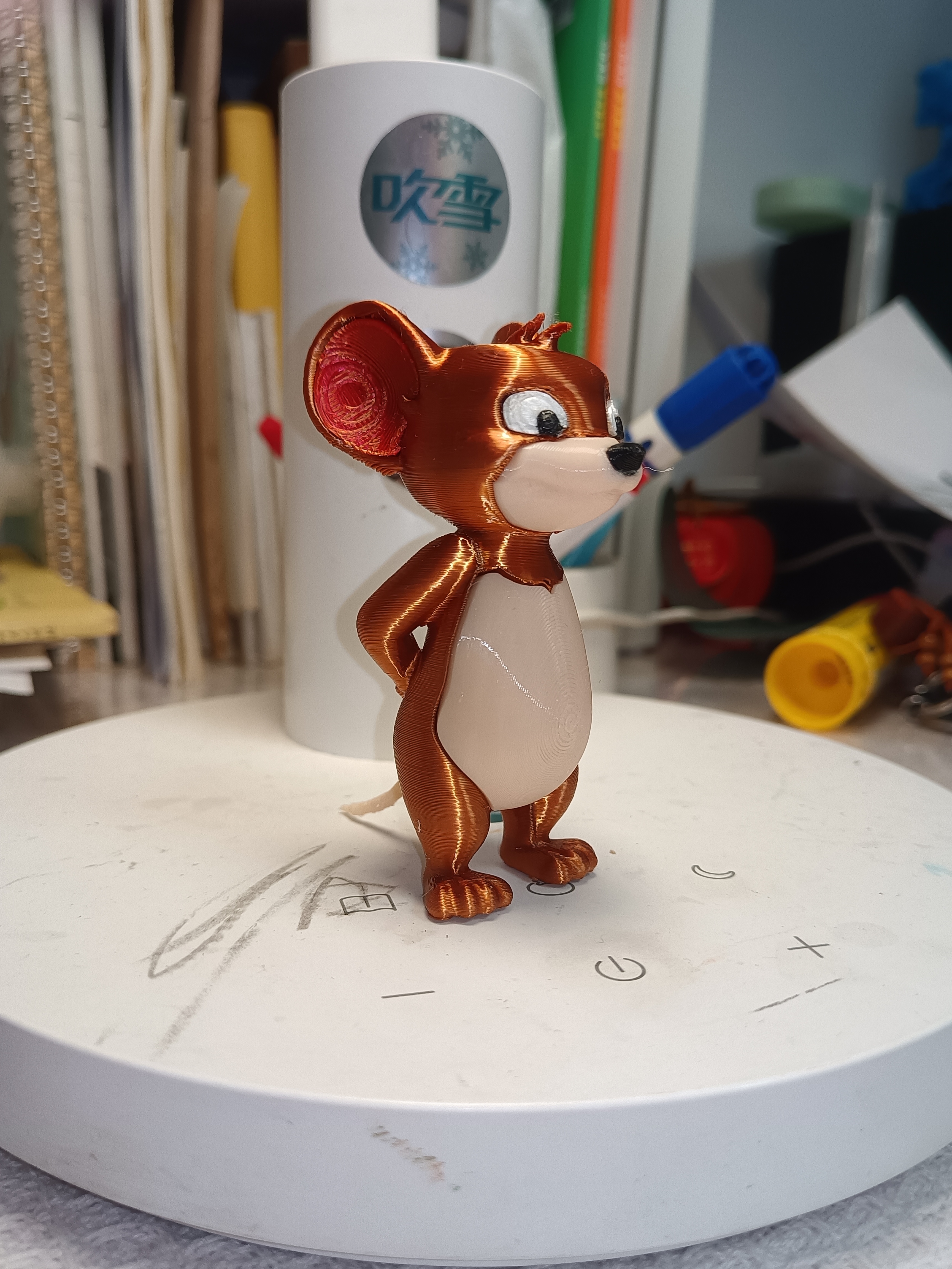 Miniatura 2 do modelo 3D 背手杰瑞Jerry（猫和老鼠） 分件版 无需涂色 无需AMS