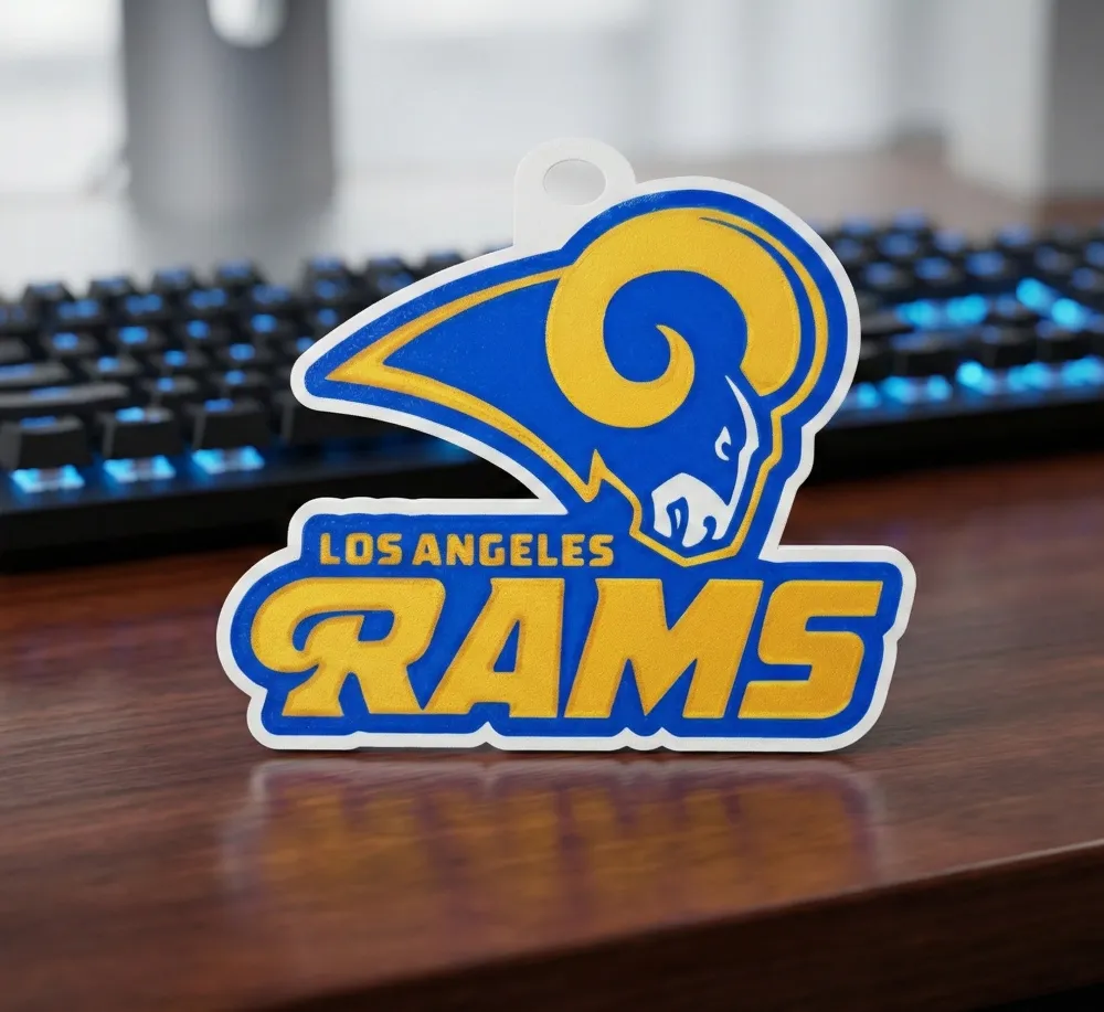 Los Angeles Rams - Free 3D Print Model - MakerWorld