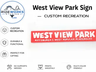 West View Park Sign