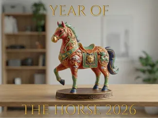 Chinese Year of the Horse 2026 Statue