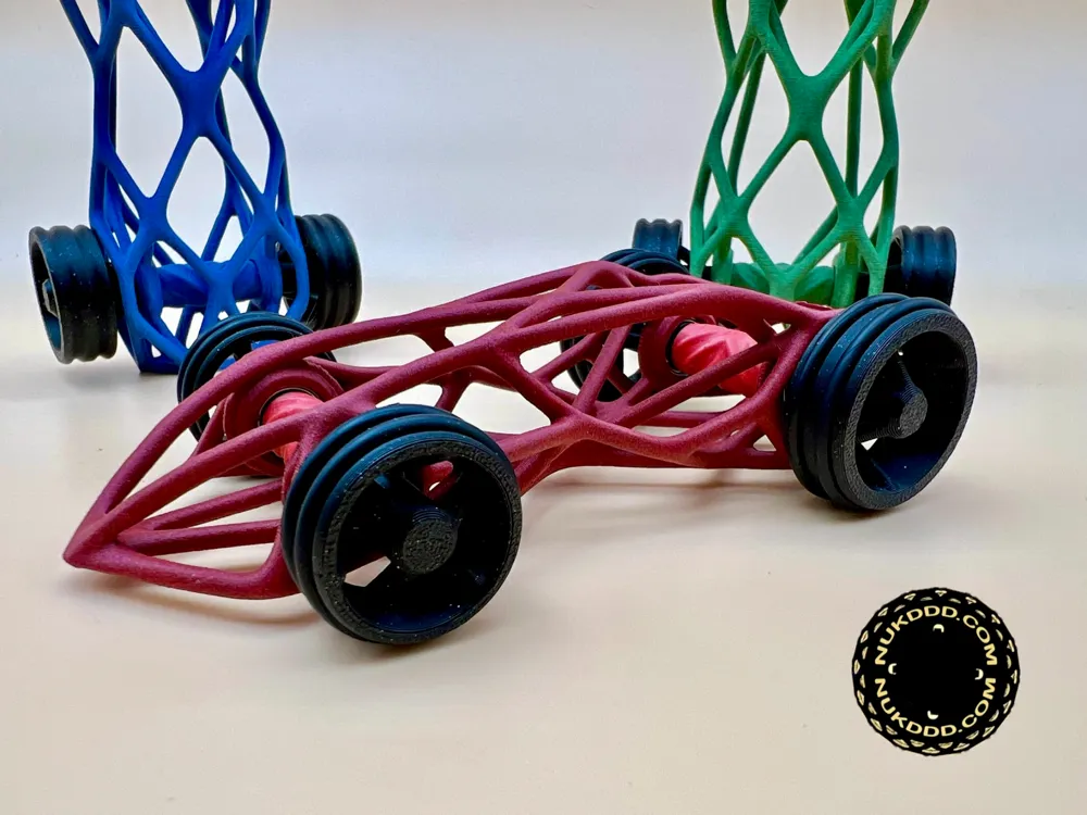 Pocket Push Racer - Free 3D Print Model - MakerWorld