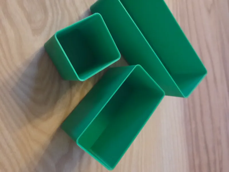 gridfinity boxes 7u (49 mm) high including bottom