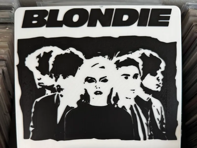 Blondie DISCOGRAFInity Vinyl Record Divider