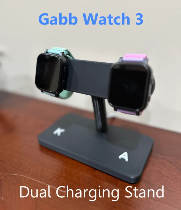 Support de charge double pour Gabb Watch 3