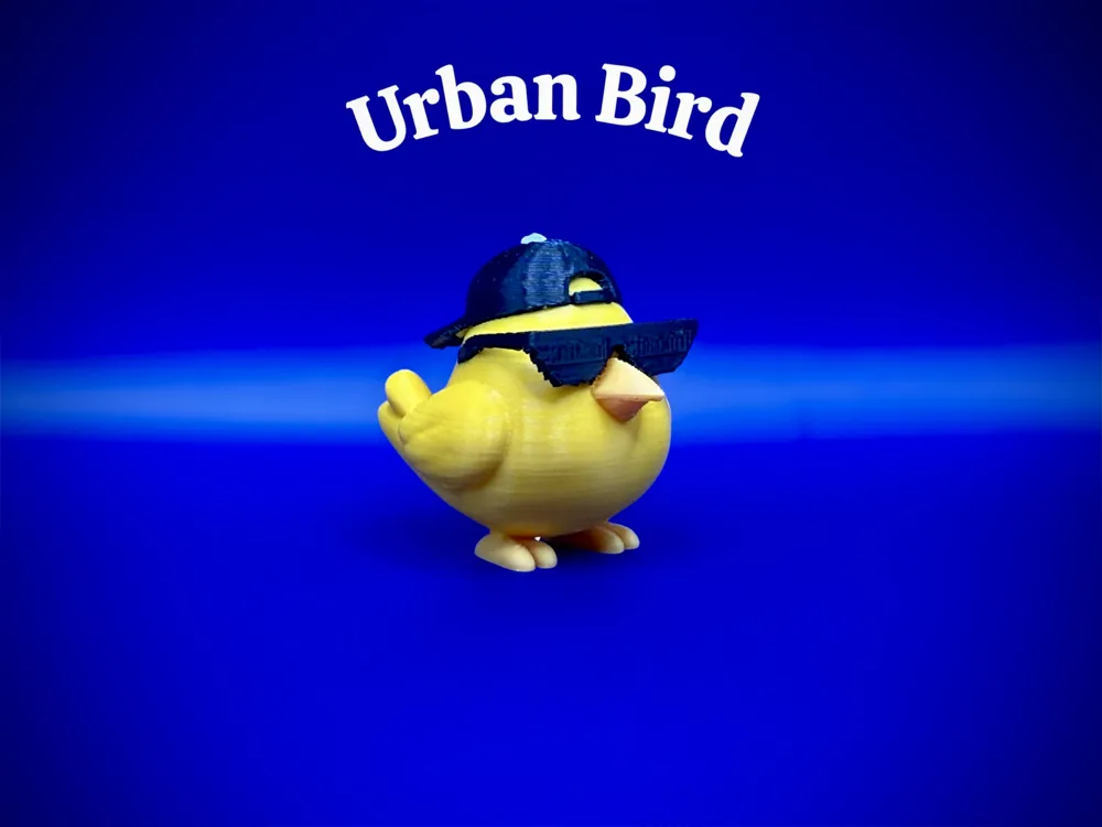 Visual Rbano Bird Urban Bird – Multi-Color (with Easy Supports) - Free 3D Print Model ...