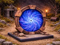Portail magique — décor de jeu de rôle — photo 2