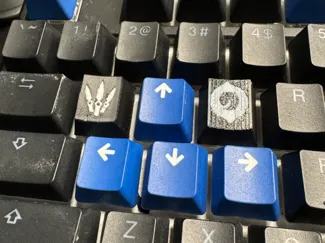 Valorant Jett Keycaps,l Cherry MX Switches Ducky