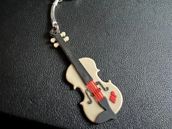 Violin Key Chain (Less than 30mins with AMS)