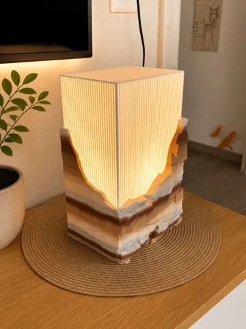 Accesorio de iluminación decorativa: Lampe Felsen Berge Moderne Japondi Leuchte — vista de referencia 2