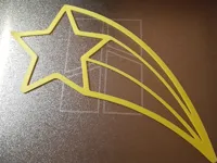 Étoile filante décorative — photo 2