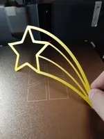 Étoile filante décorative — photo 3