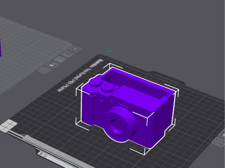 DSLR Camera Business Cards Box Holder