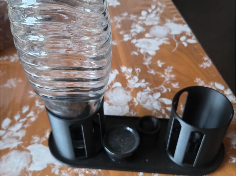SodaStream Glasflaschenhalter zum Abtropfen