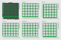 Plaques de base Gridfinity pour commode IKEA Malm 80x48 — photo 2