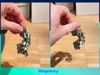 Wobbly Twisty Fidget Toy - Single Silk Color