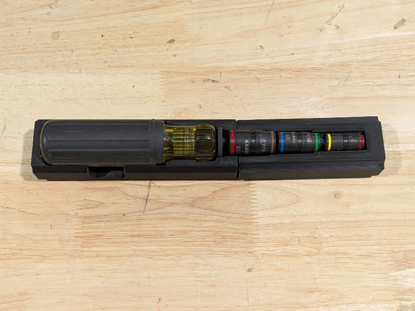 Gridfinity Klein 7-in-1 nut driver