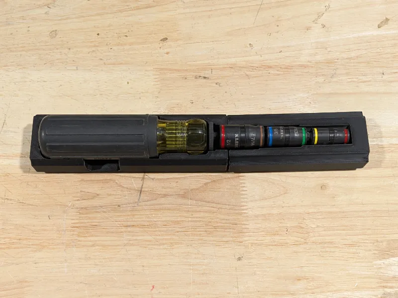 Gridfinity Klein 7-in-1 nut driver