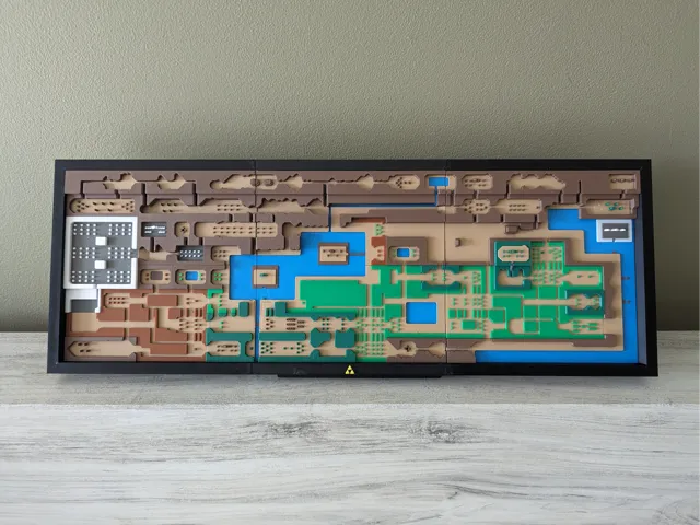 The Legend of Zelda Map