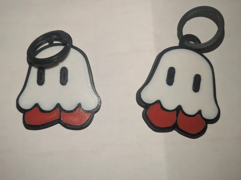 Boo keychains - Mascot from Aspen Animations
