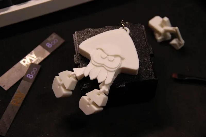 Splatoon-flexi Inkling 可动鱿鱼