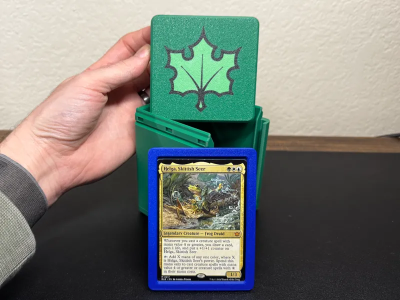Commander Case Lid - Bloomburrow Set Symbol