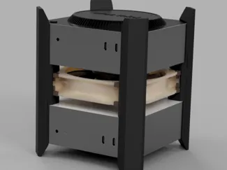 Mac mini m4 cooling fan case