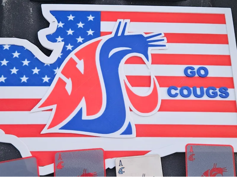 Red, White, and Cougs