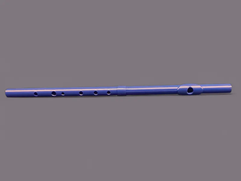 Hybrid Bansuri Inspired Keyless Transverse Flute