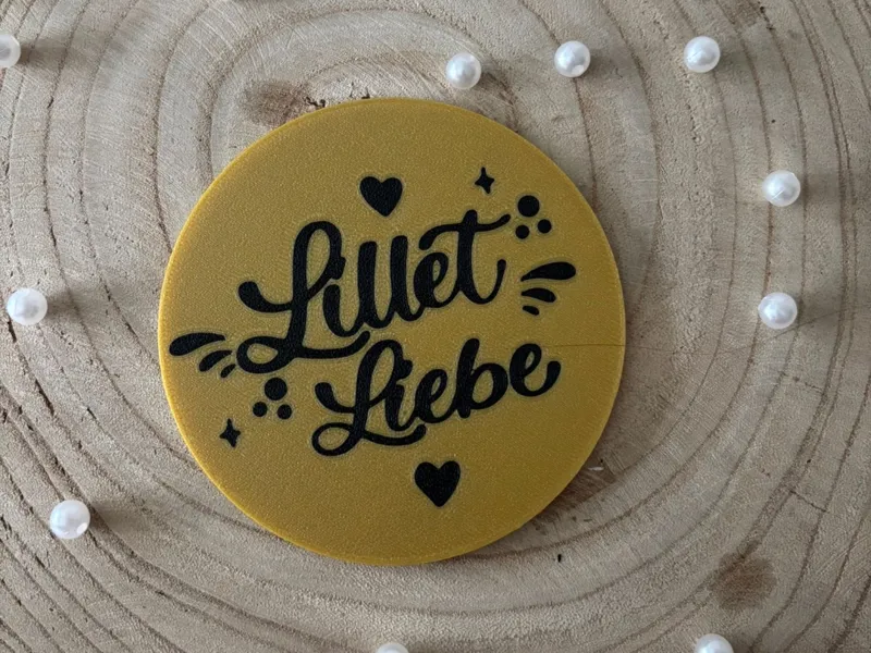 Untersetzer Lillet Liebe
