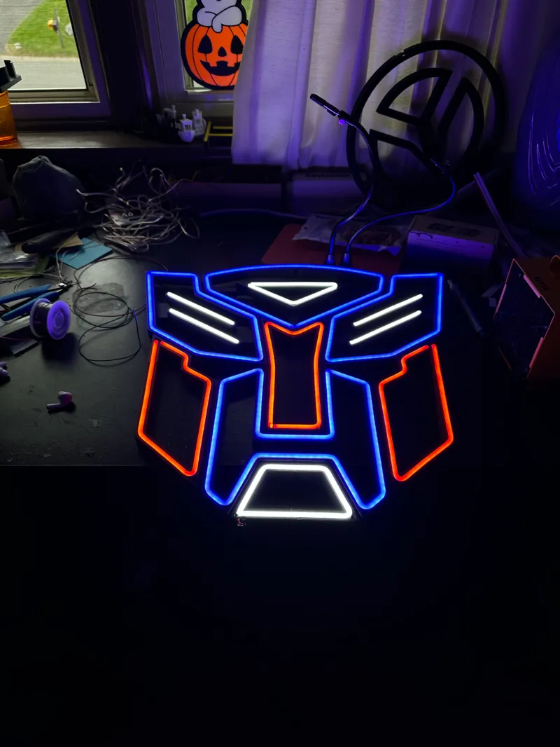 Autobots Neon Sign