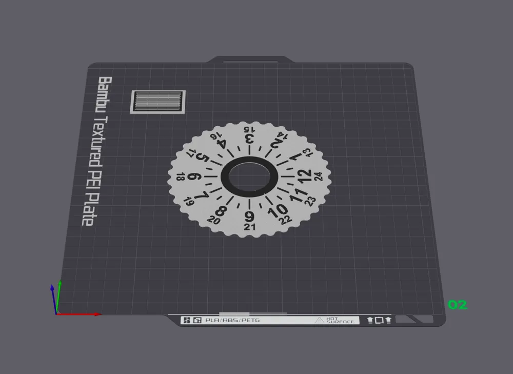 Volvo Parking disc/clock Remixed by kilinccagatay - MakerWorld