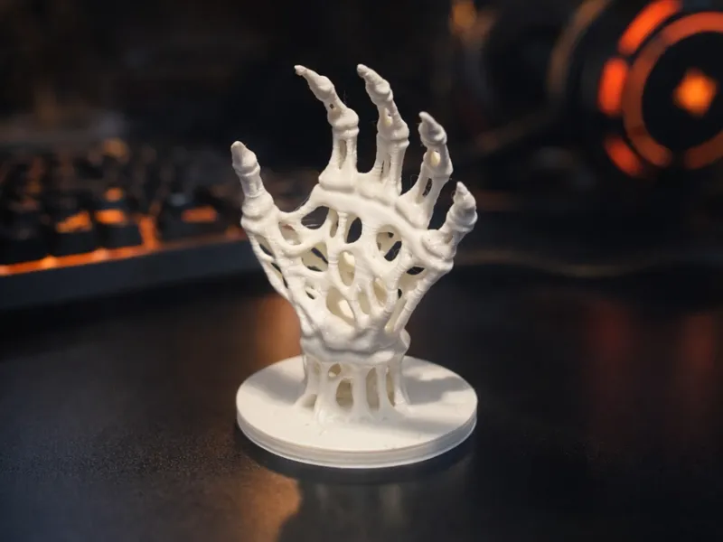 Hollow Skeletal Hand STL