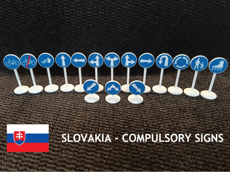 Road signs - Slovakia - Compulsory