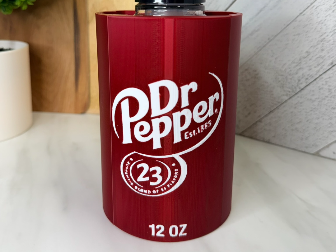 Dr. Pepper Soap Holder