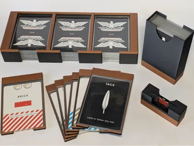 Glory to Rome Black Box Insert / Organizer