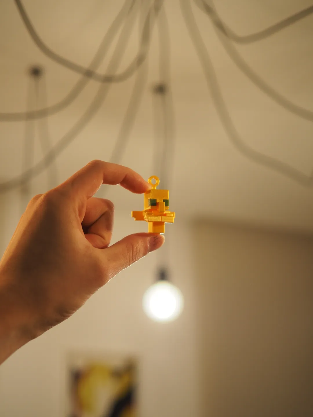 Minecraft Totem Of Undying Keychain (No AMS) view 3