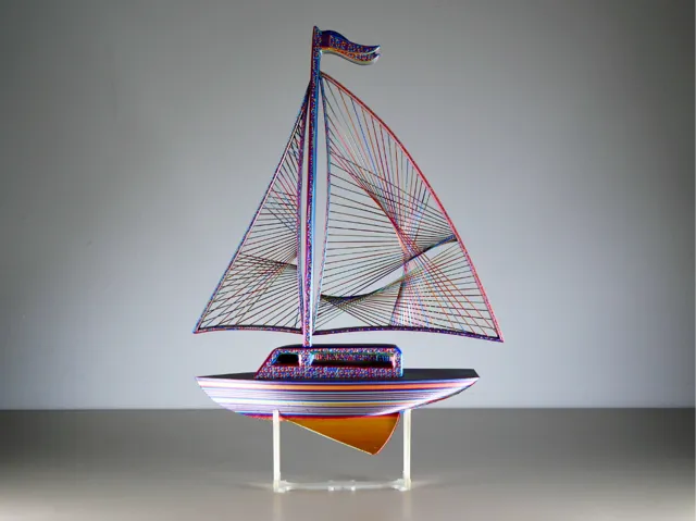 String Sailboat