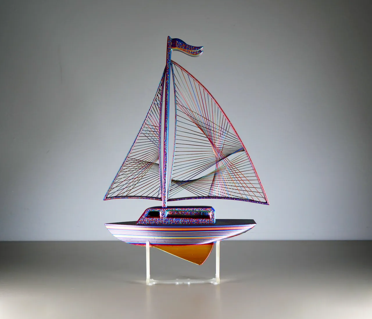 String Sailboat view 2