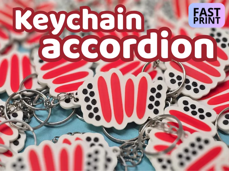 Keychain - accordion