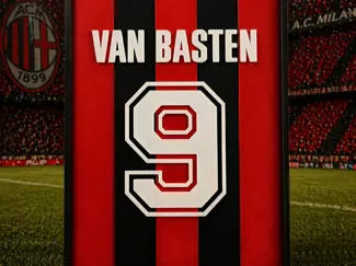 Quadro Van Basten Milan