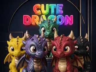 Cute Dragon Toys