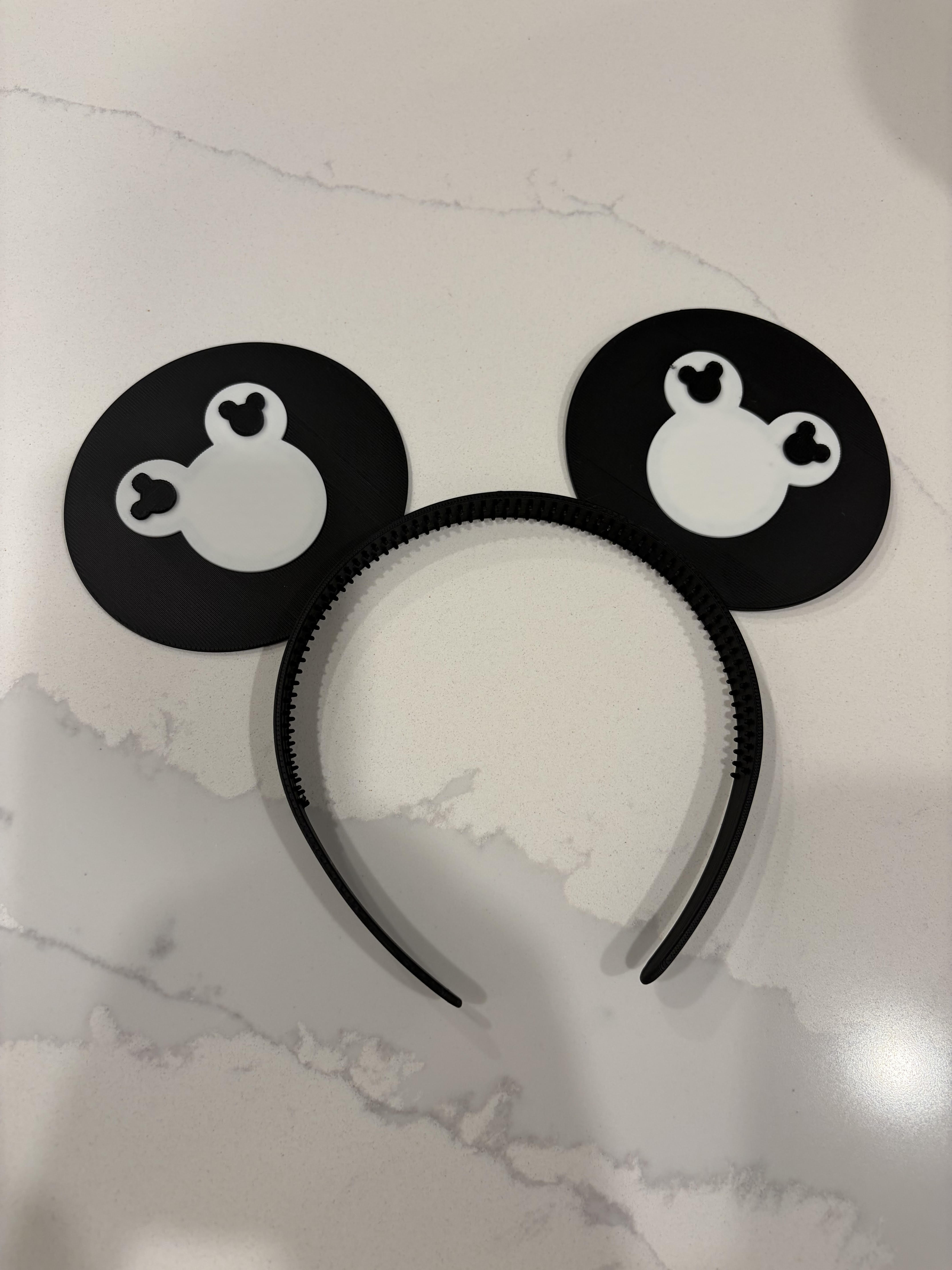 Miniatura 4 do modelo 3D Mickey Mouse Ears Headband