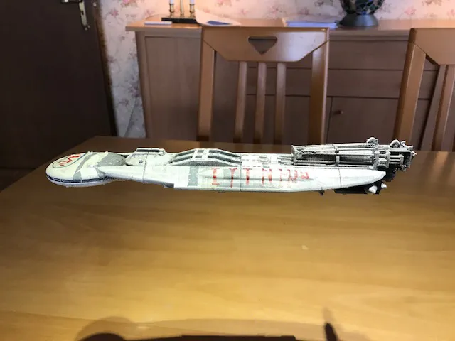 Prison Barge from Galactica's ragtag fleet 