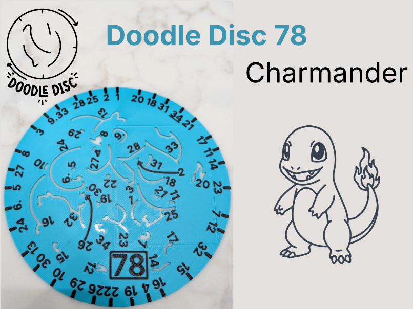 Doodle Disc 78 Charmander