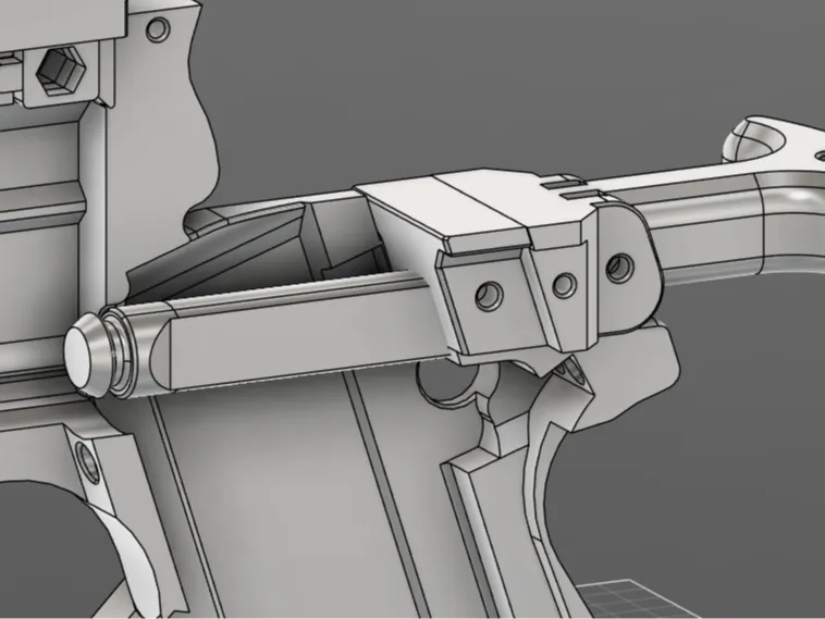 ZT-01/Dan Pistol 发射器直推改件