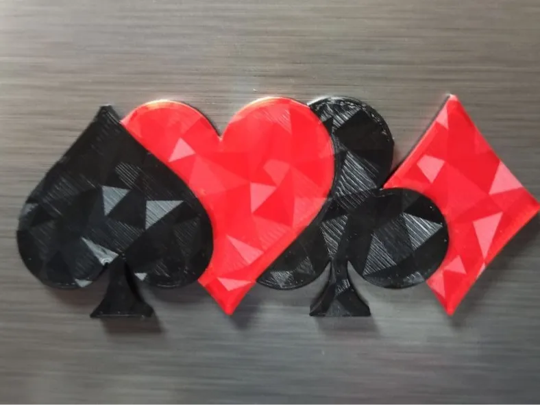 Playing Card Suit Magnets