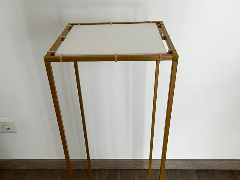 Abnehmbare Platte für Dekoständer 25 x 25 cm